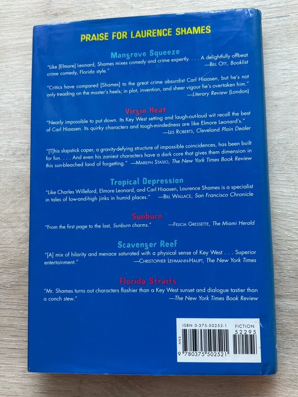Welcome to Paradise. Laurence Shames. Florida Hbk. 1st Edition.
